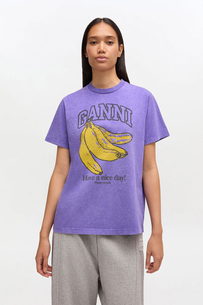 Vintage Wash T-shirt, Passion Flower