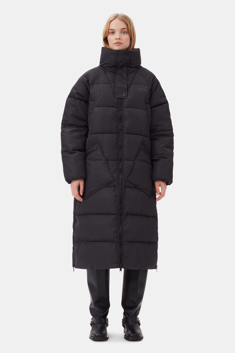 Phantom Oversized Tech Puffer Coat | GANNI