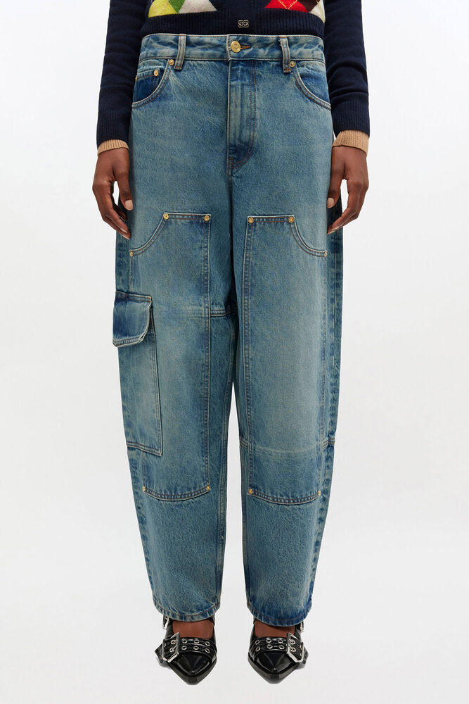 Tint Rigid Audri Jeans, Mid Blue Vintage