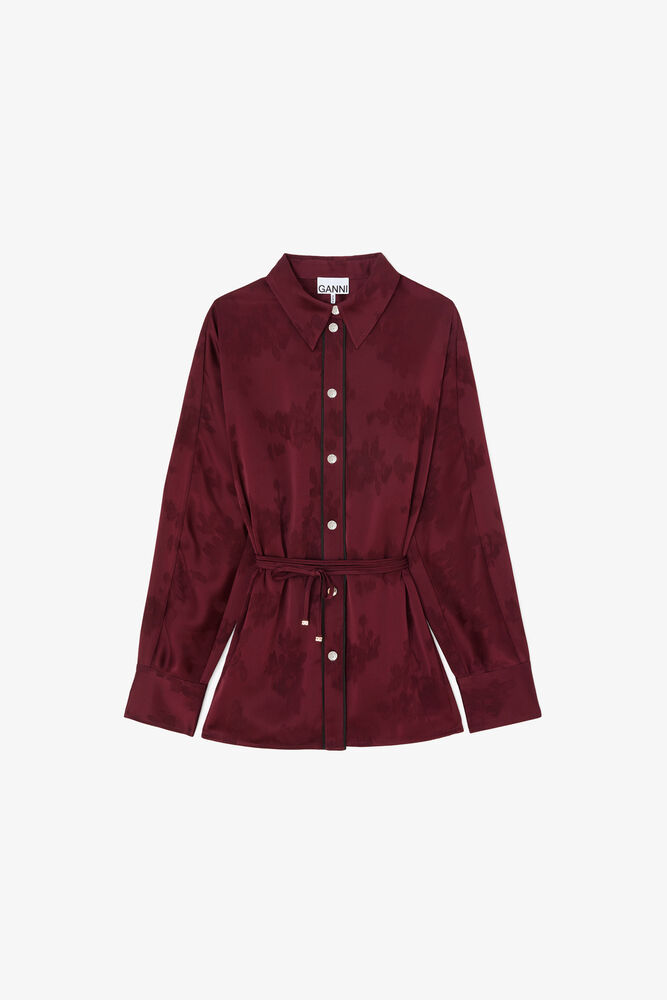Shirt in Red Satin, Port Royale