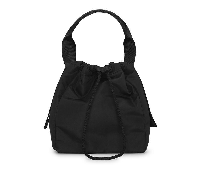 Black Tech Håndtaske, Recycled Polyester, in colour Black - 1 - GANNI