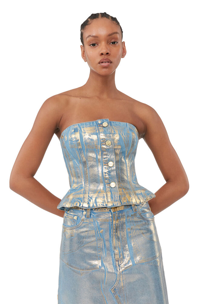 Denim femme | Pantalons, robes et vestes en jean | GANNI FR