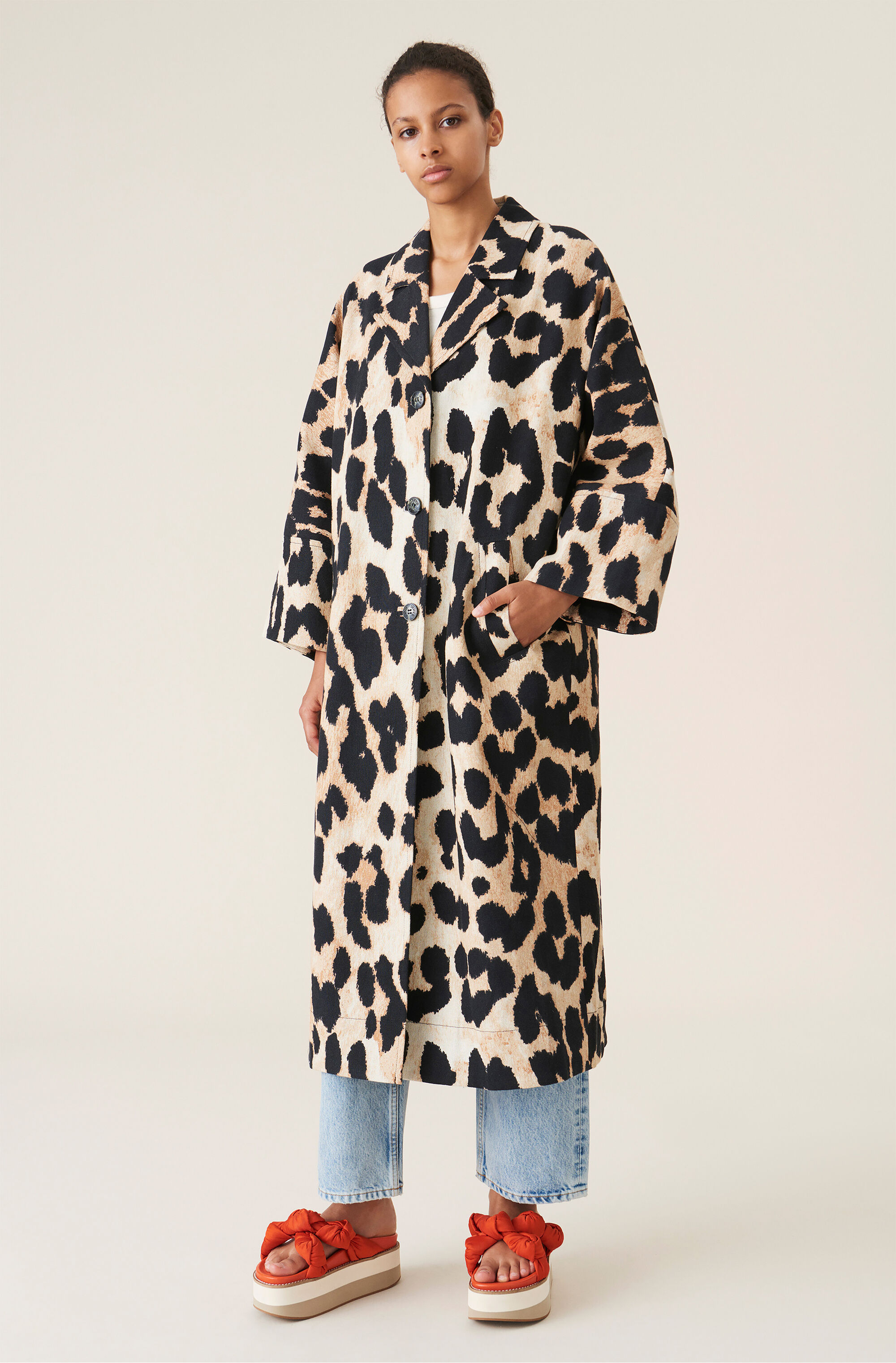 Linen Canvas Coat