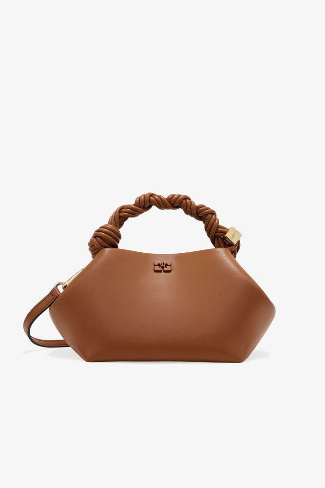Caramel Small GANNI Bou Bag, Caramel Café