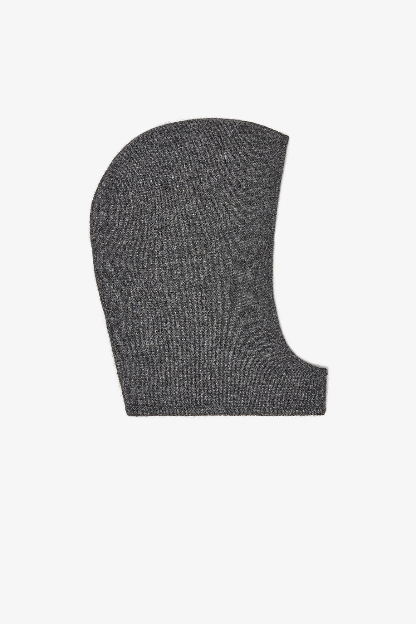 ダークグレー バラクラバ, Wool, in colour Phantom - 1 - GANNI