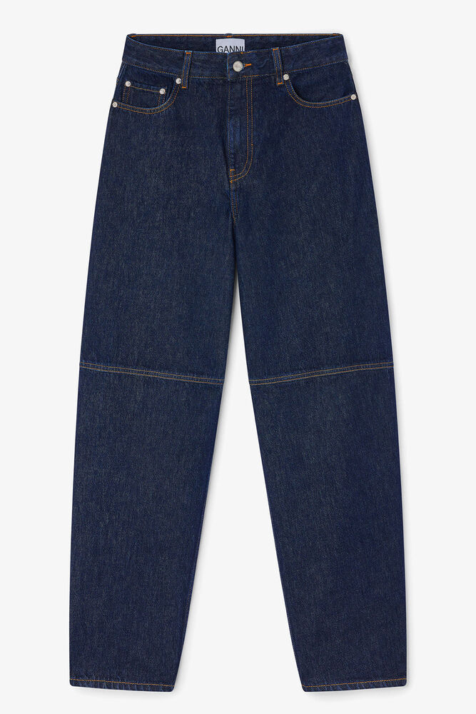 Dark Rinse Stary Jeans, Rinse