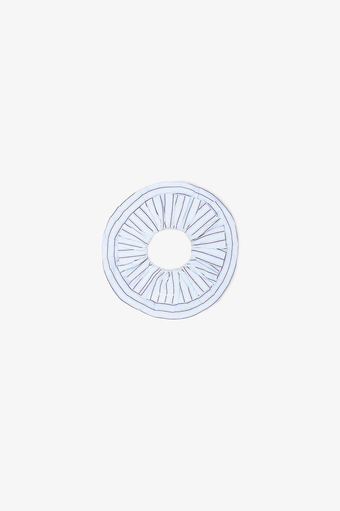 Blue Stripe Srunchie, Lavender Lustre