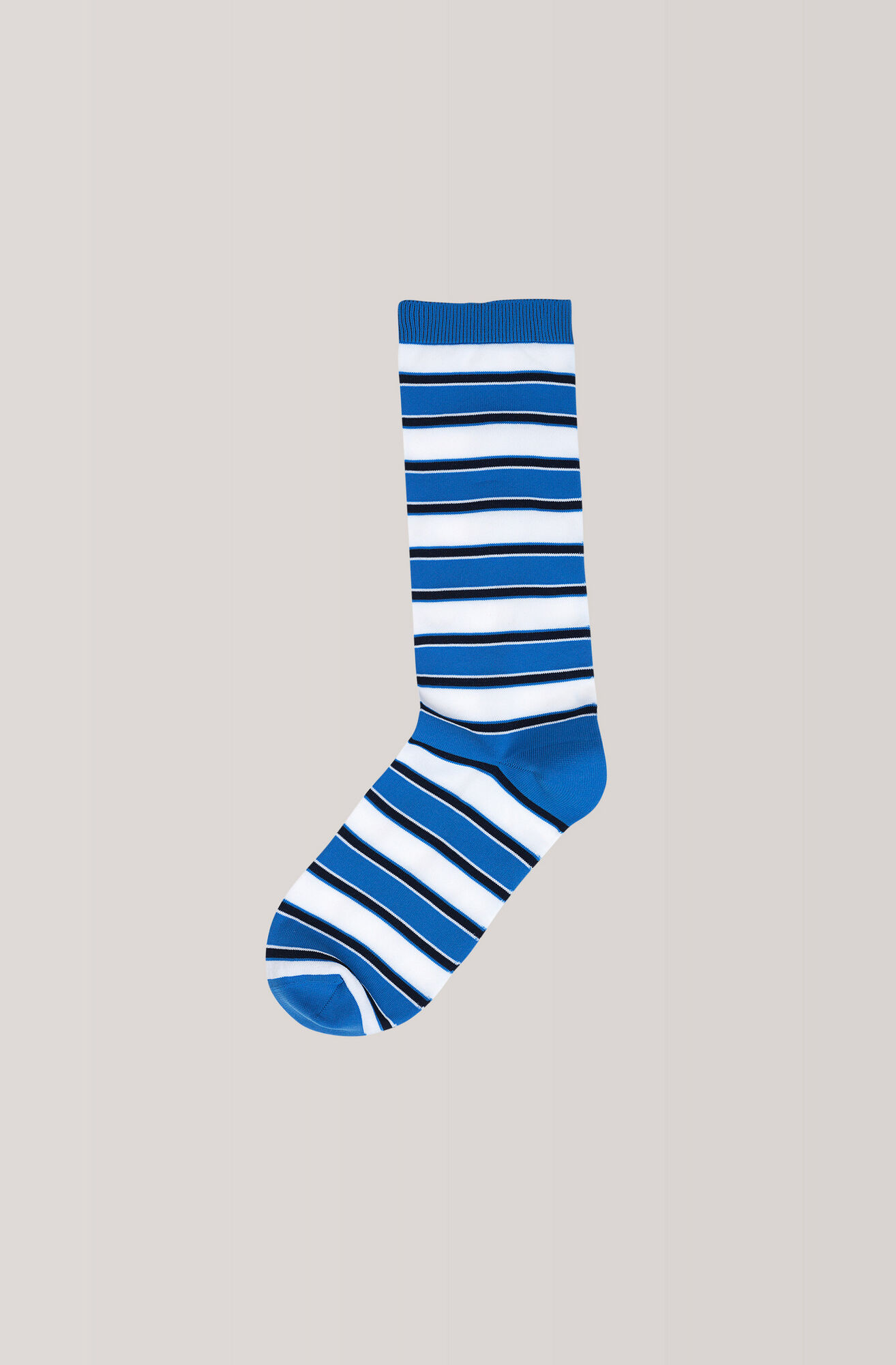 Stripes Ankle Socks, Marina Stripes Ankle Socks, Marina, hi-res