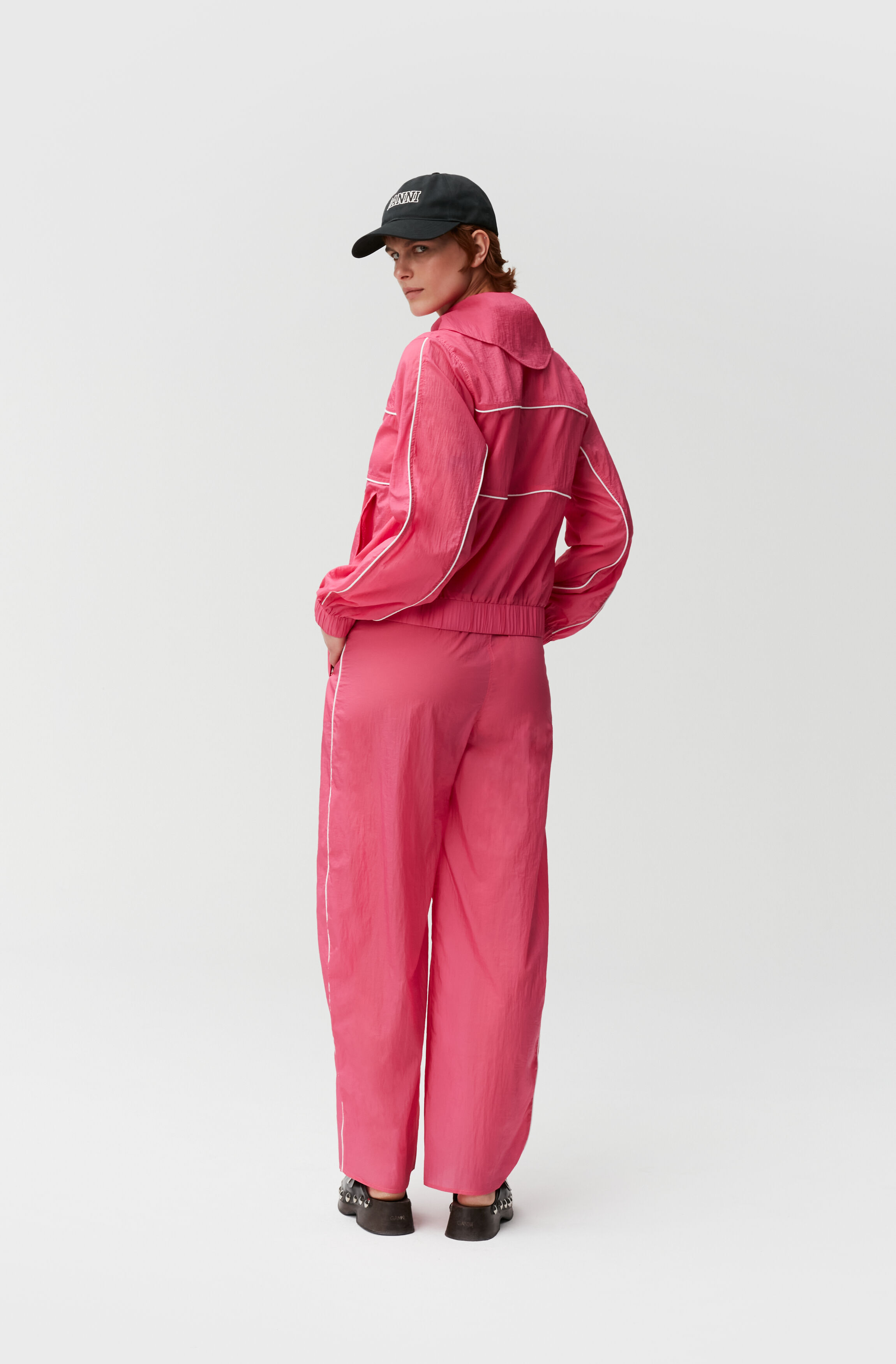 Sport Light Tech Tracksuit Pants | GANNI NL