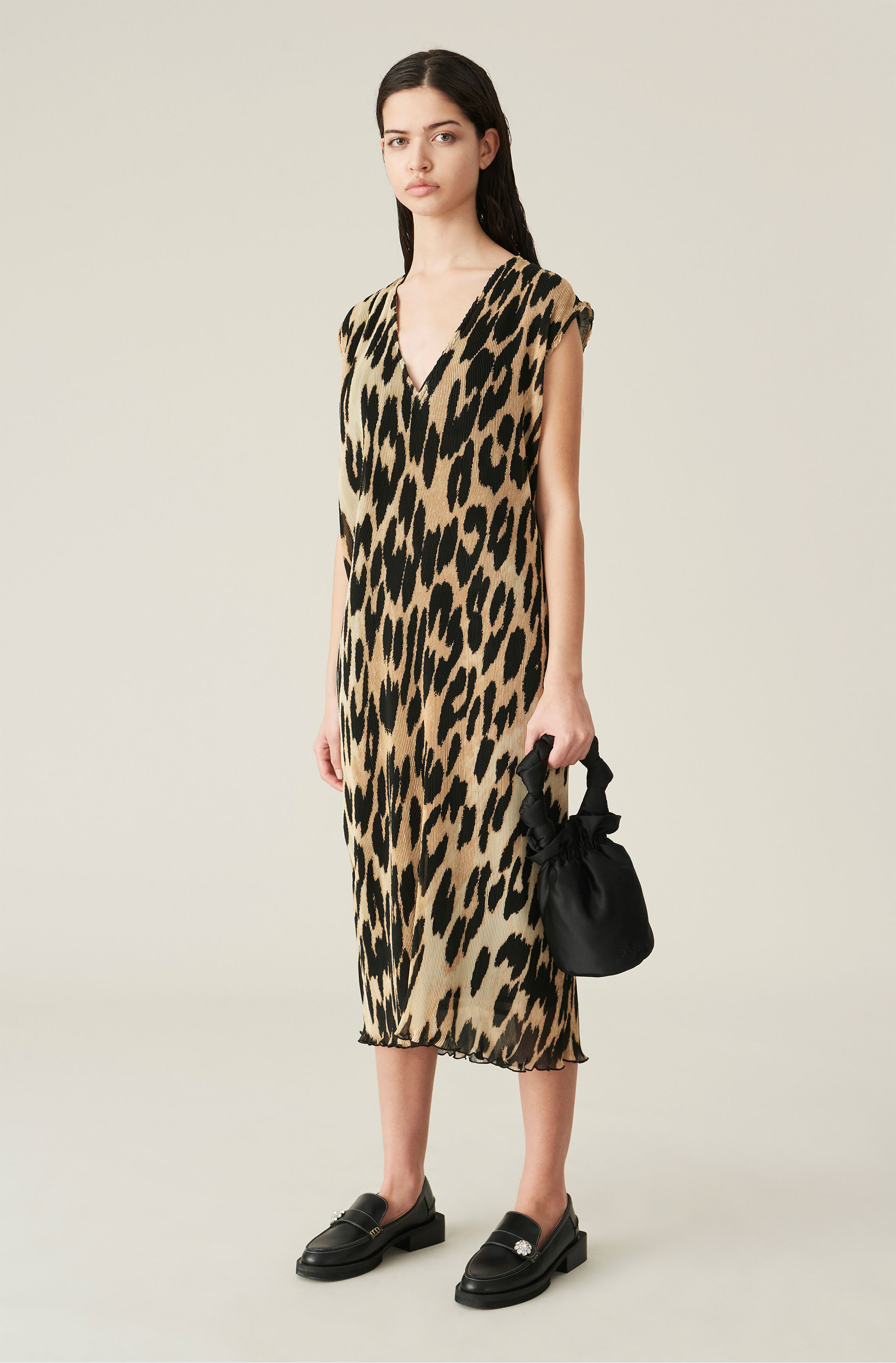 Ganni sleeveless dress clearance
