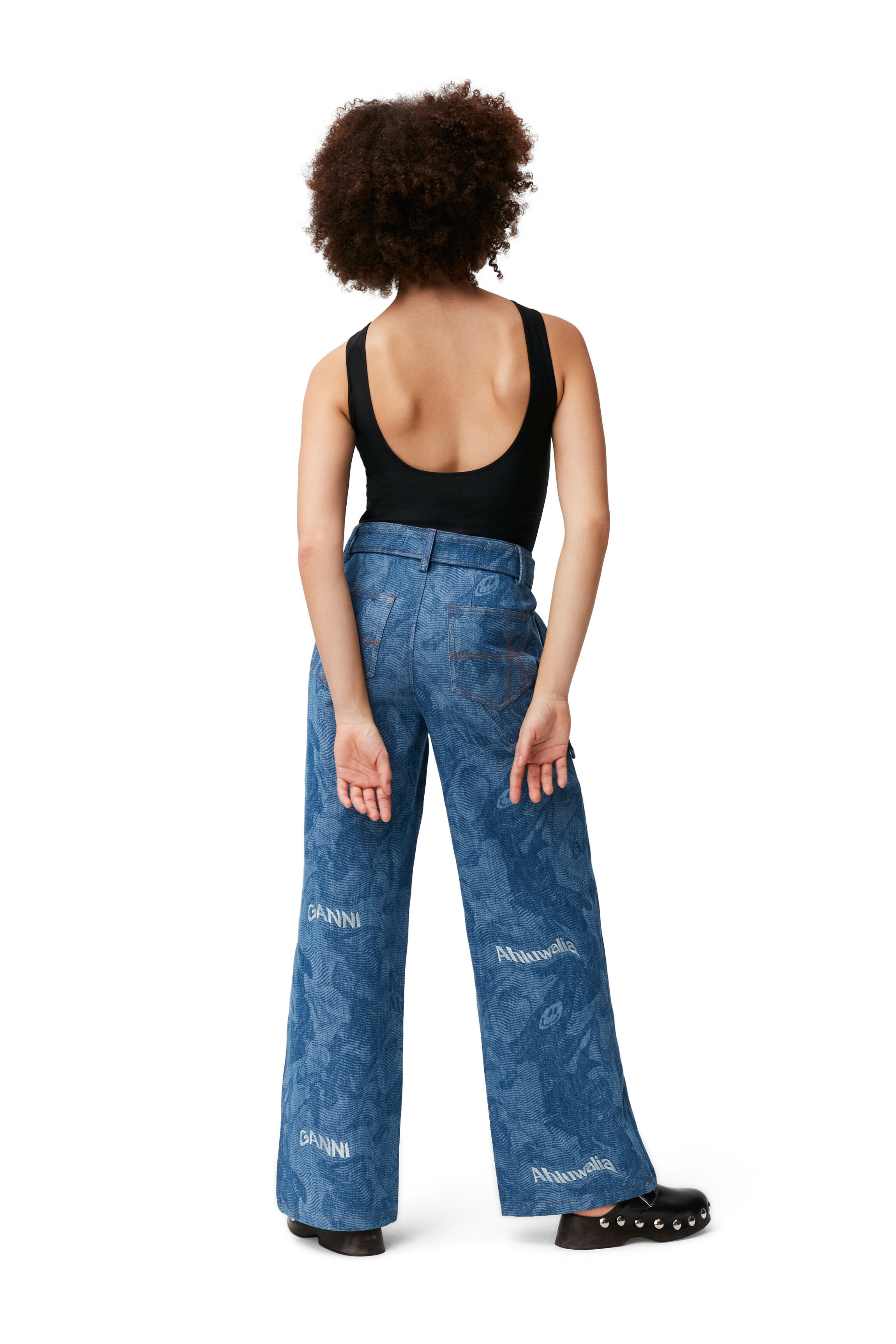 Light Denim Printed Laser Denim Laser 
