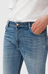 Beksi Jeans, Cotton, in colour Mid Blue Vintage - 8 - GANNI