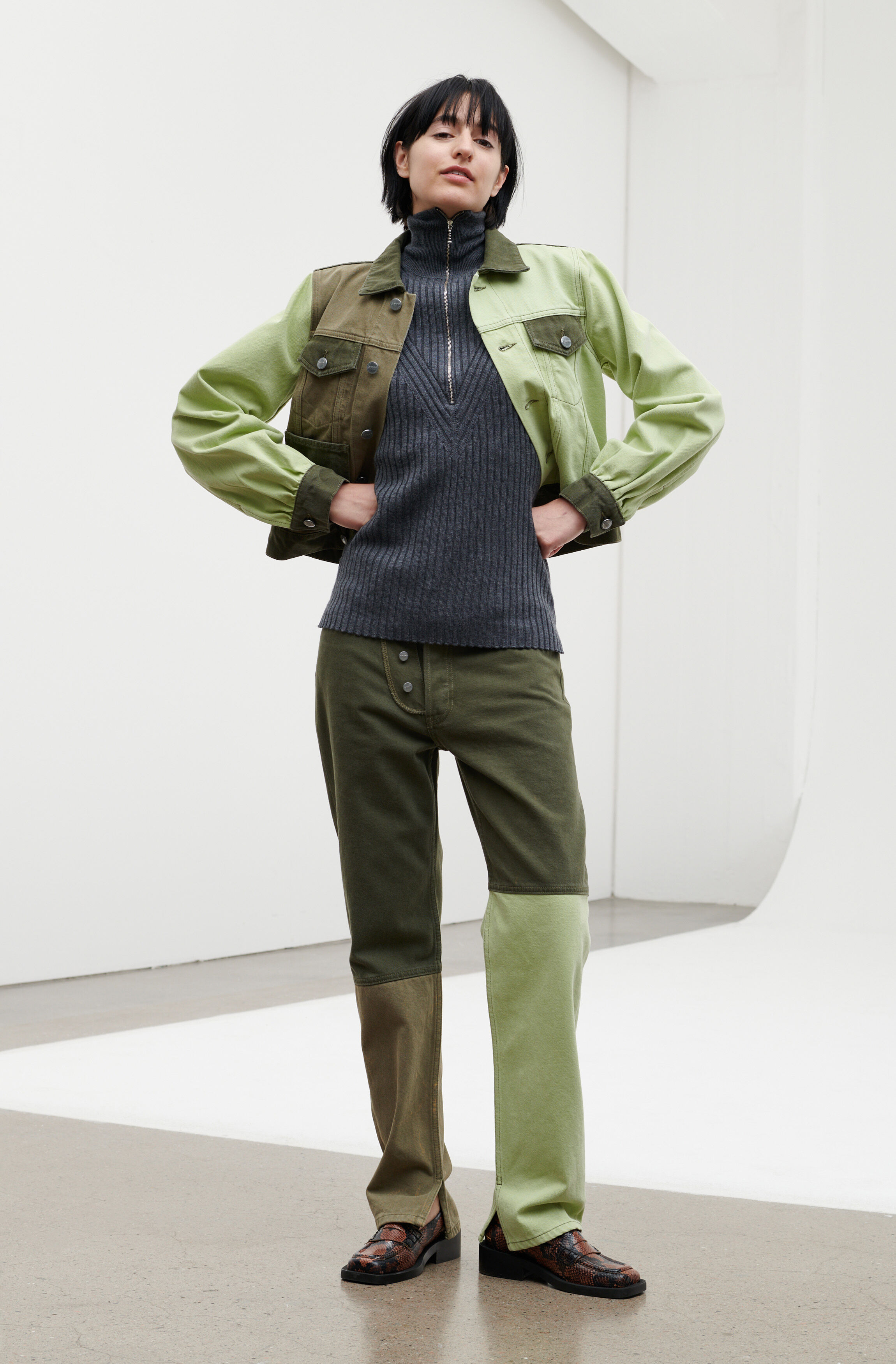 Forest Night Figni Jeans | GANNI