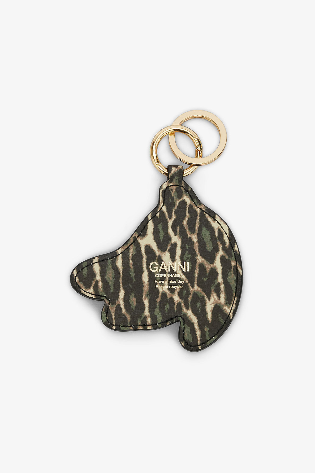 Joy Banana Keyring, in colour Black - 2 - GANNI