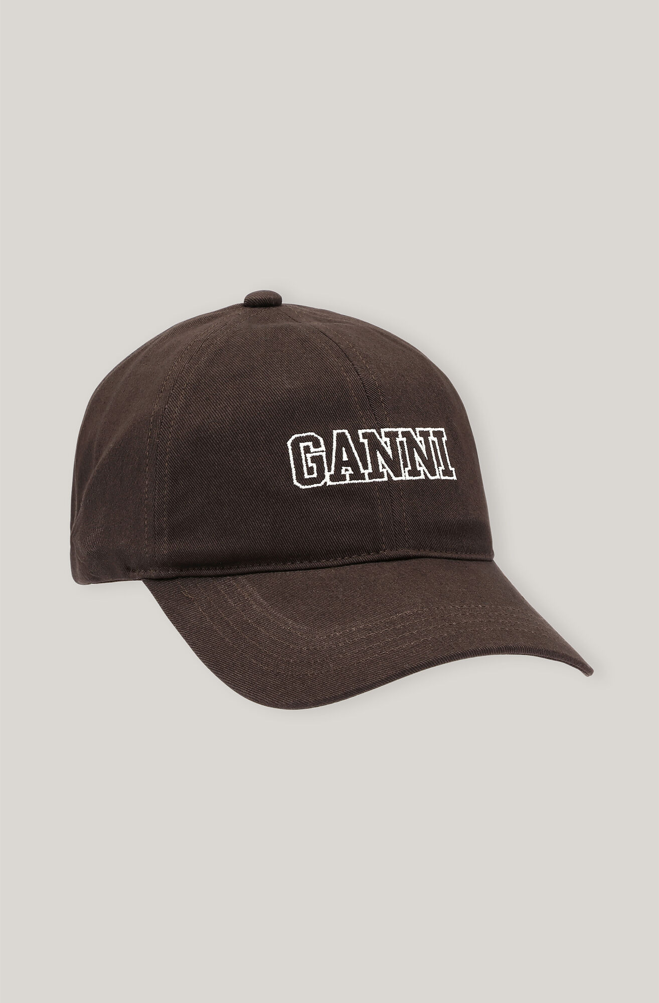 Software Heavy Cotton Cap Ganni Hu