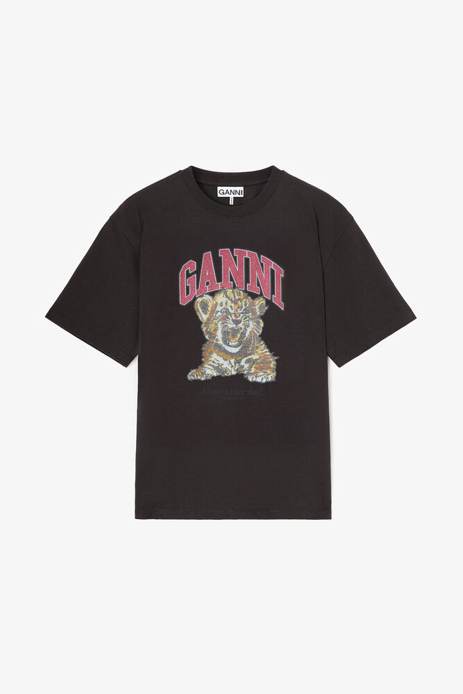 T-Shirt mit Tiger, Phantom