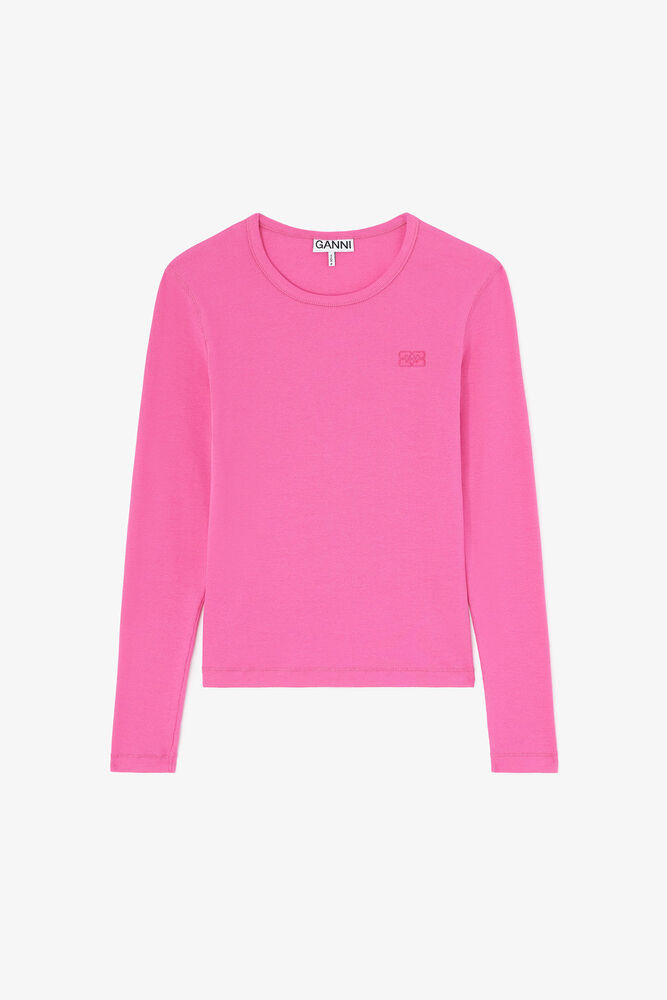 Long-sleeve Top in Pink, Raspberry Rose