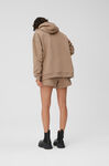 Software Isoli Oversized Hoodie, Cotton, in colour Fossil - 3 - GANNI