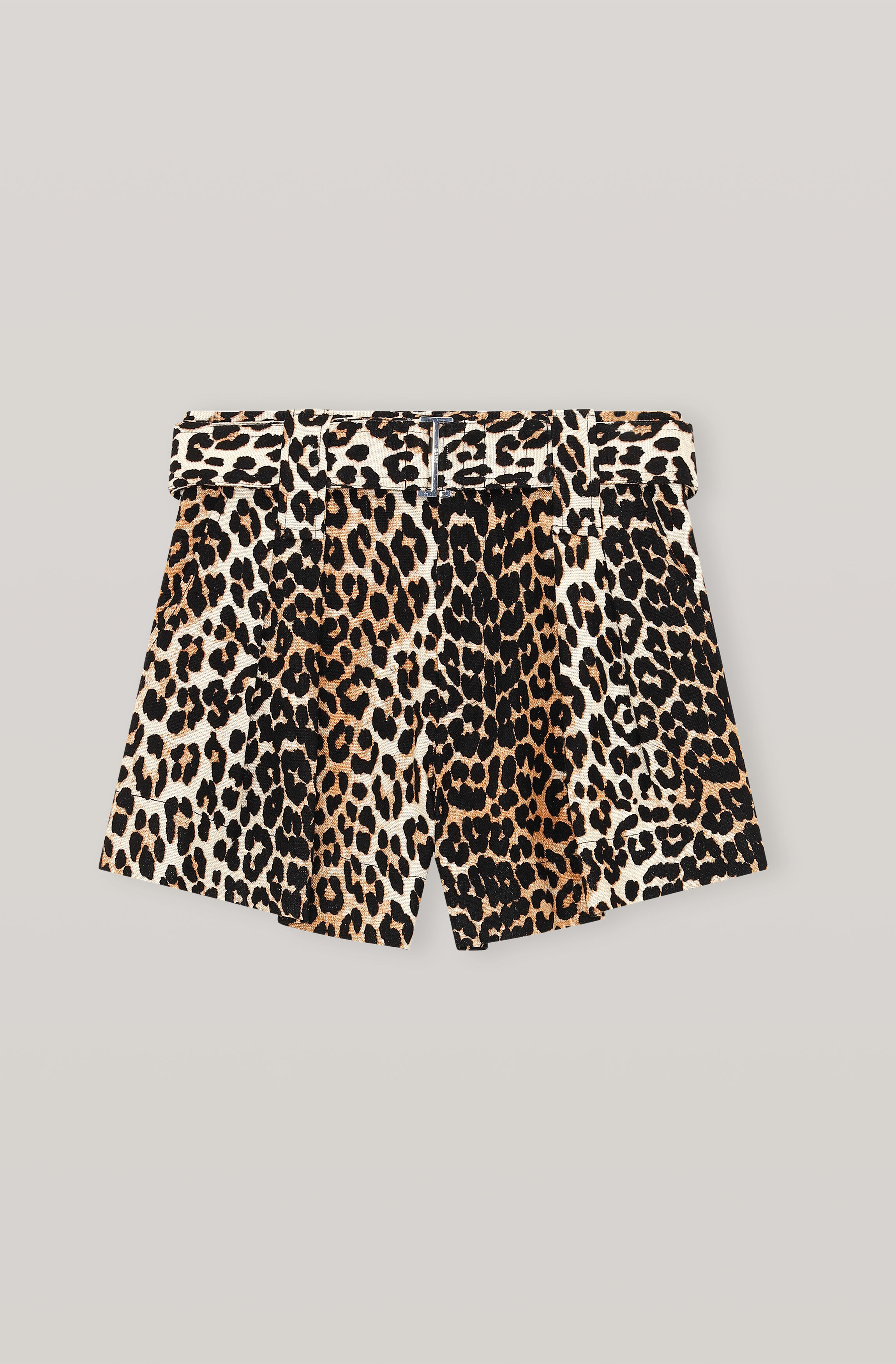 Ganni leopard shorts Clearance