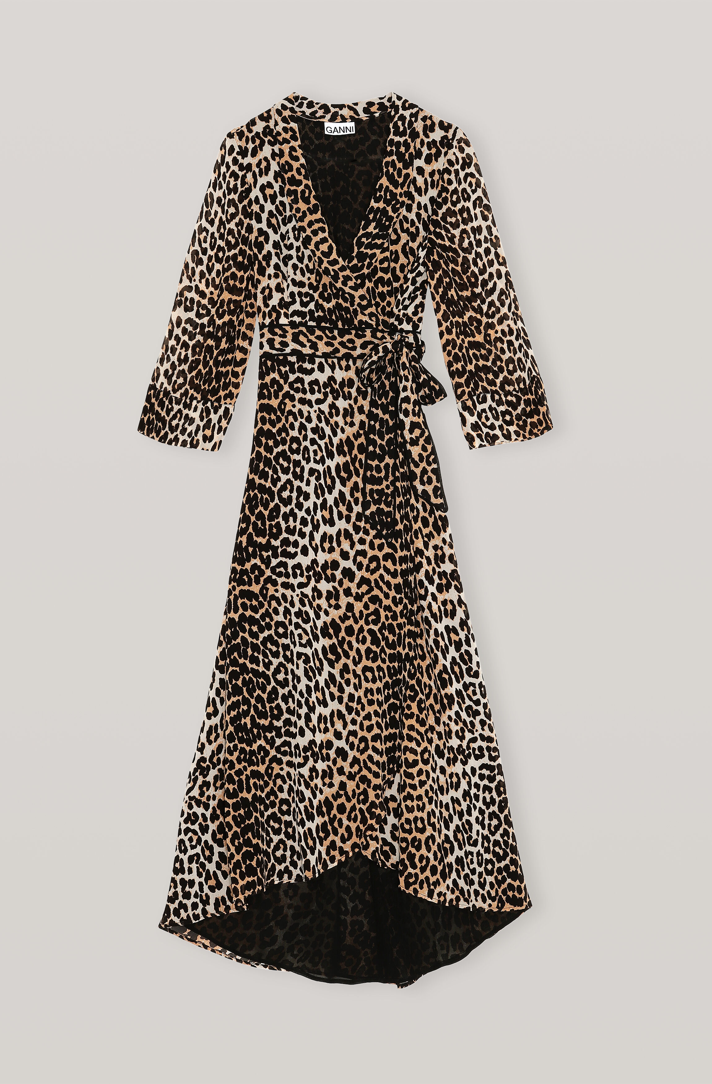 zara animal print dress red