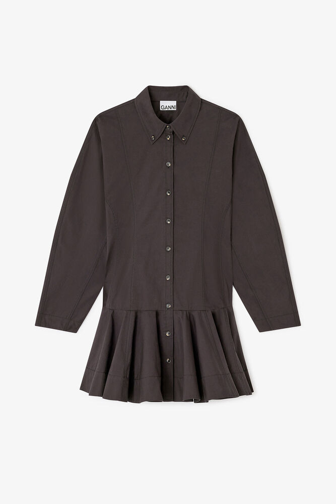 Black Shirt Dress, Black