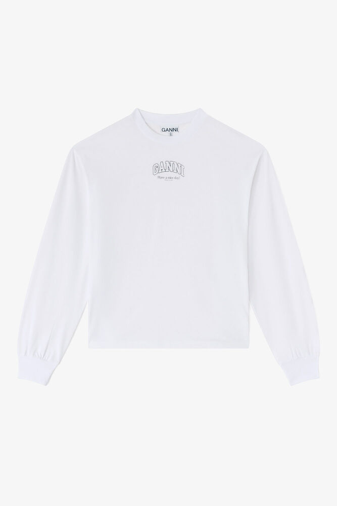 Essential Basic Long Sleeve, Bright White
