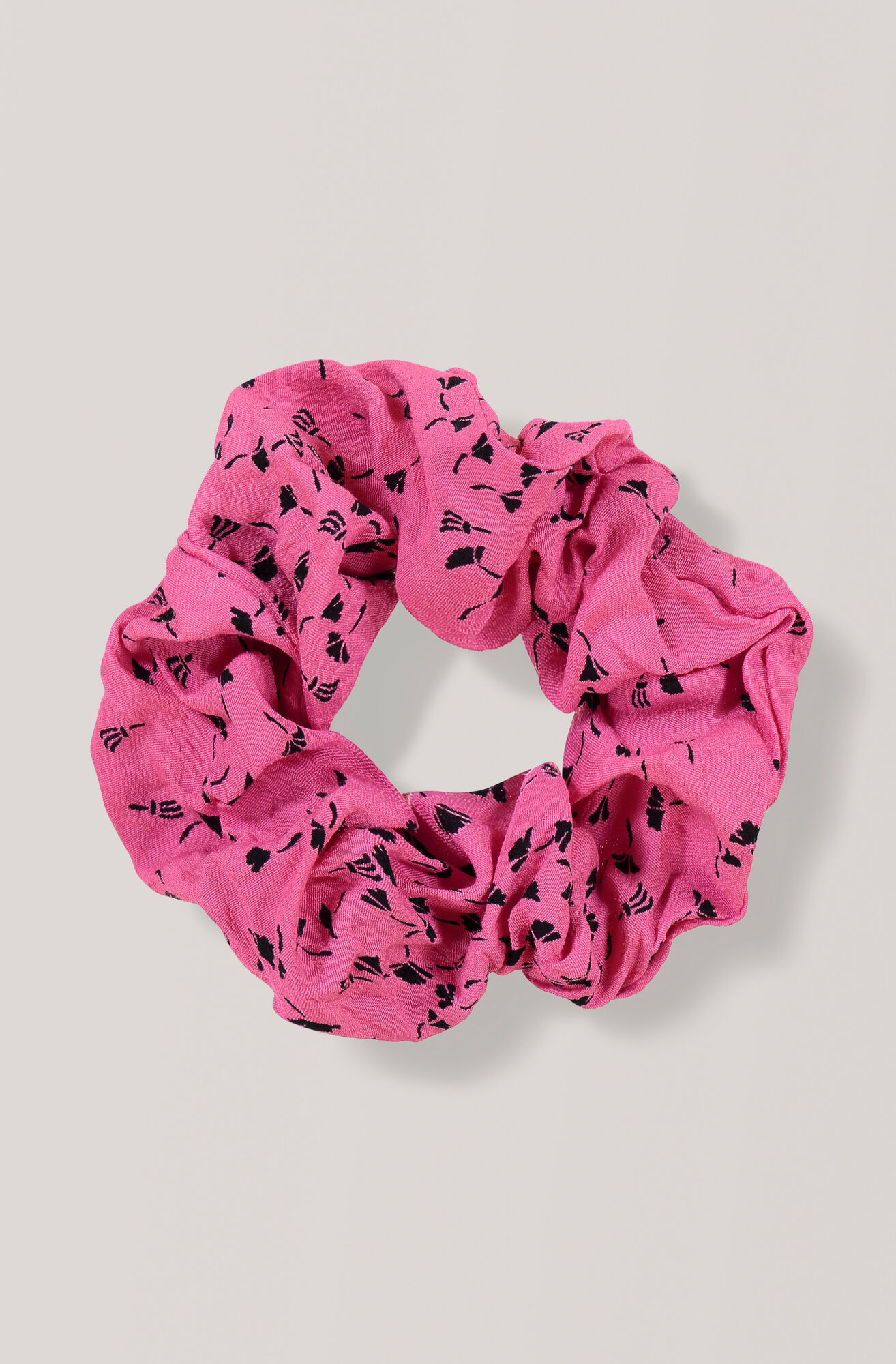 Barra Crepe Scrunchie, Hot Pink Barra Crepe Scrunchie, Hot Pink, hi-res