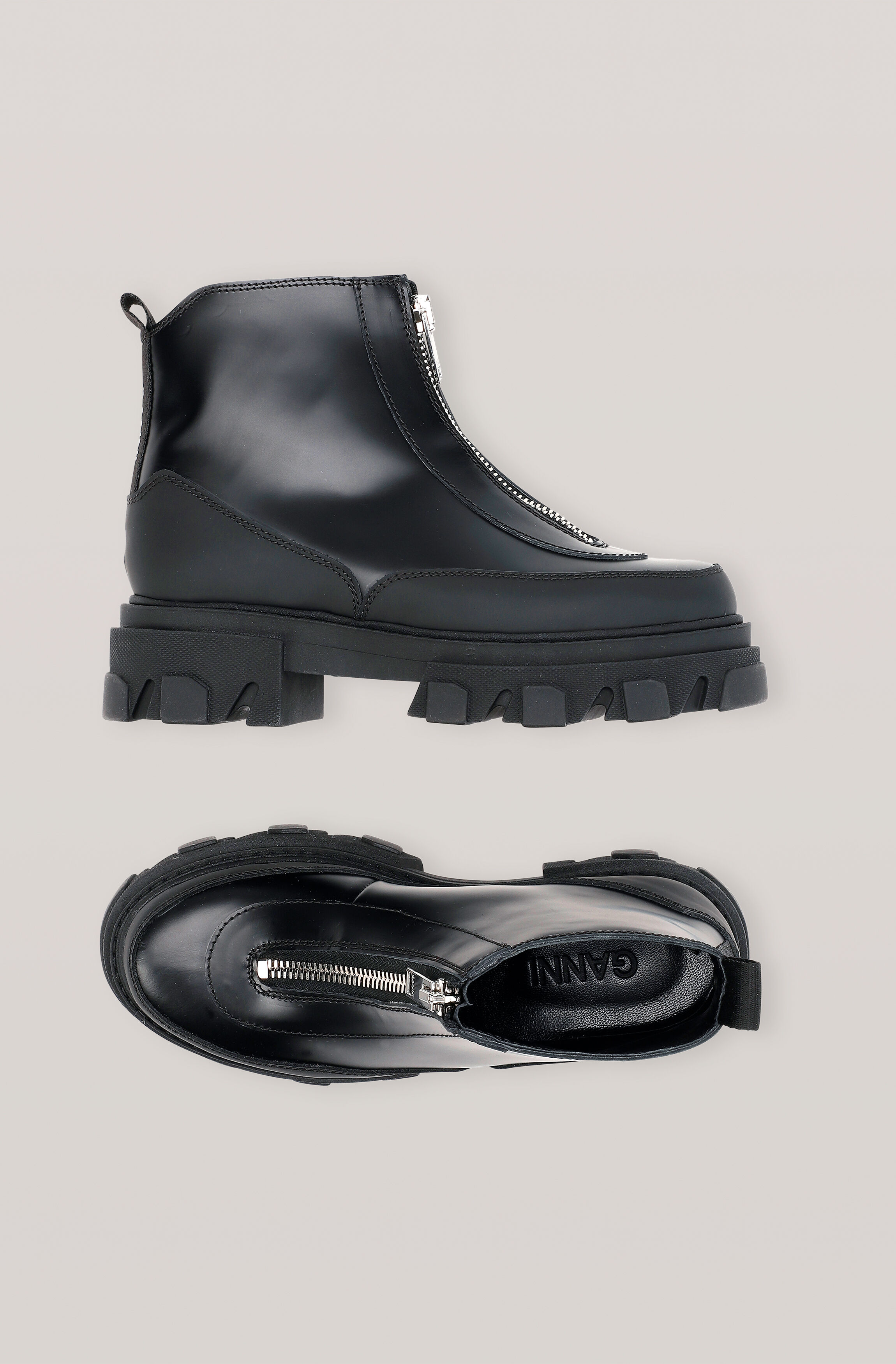 zip up rain boots