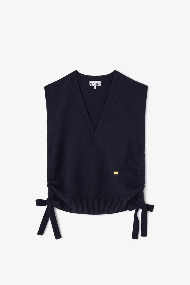 Classic Wool Vest, Sky Captain