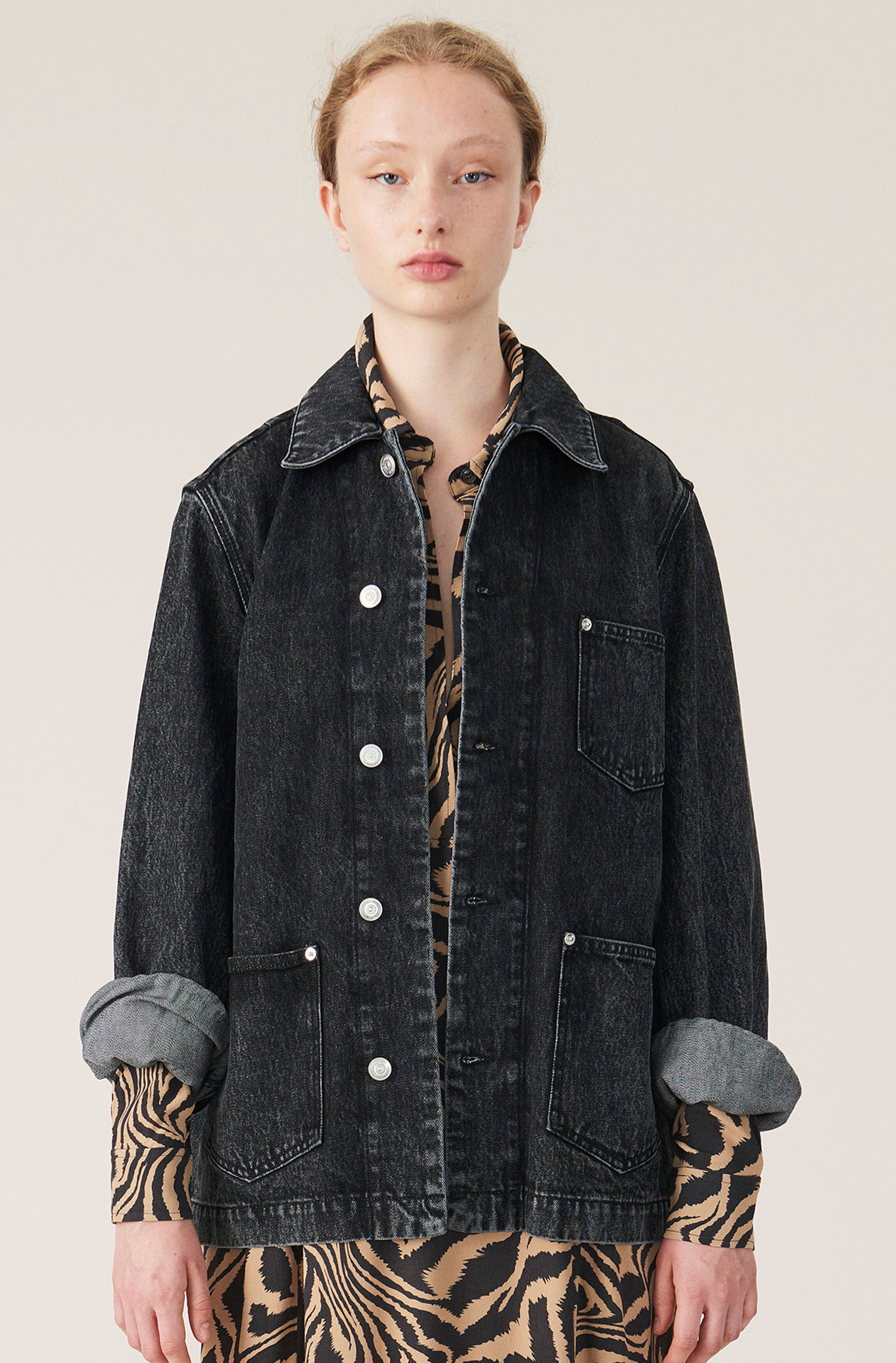 ganni denim jacket