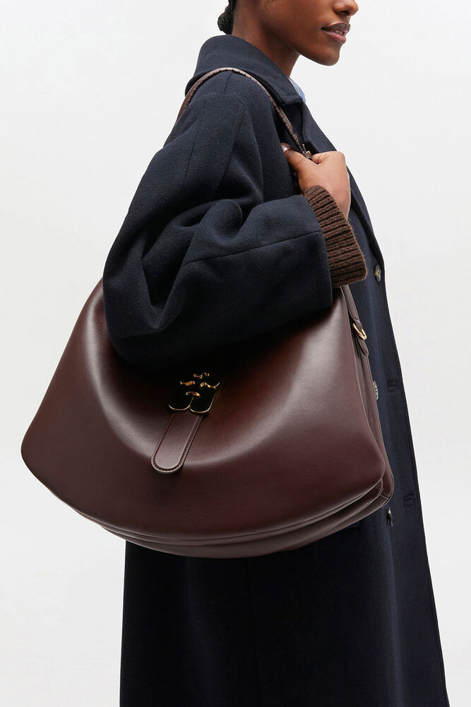 Brown Large Kat Bag, Chicory Coffee