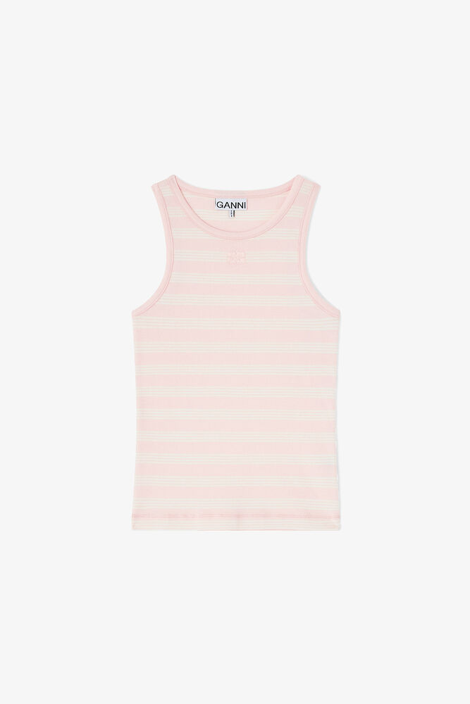 D&eacute;bardeur &agrave; rayures, Chalk Pink