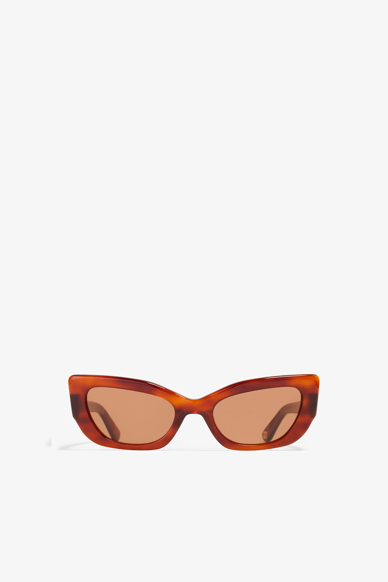 GANNI x Ace & Tate Tiger's Eye Sadie Sunglasses, Acetate, in colour Tiger's Eye - 3 - GANNI