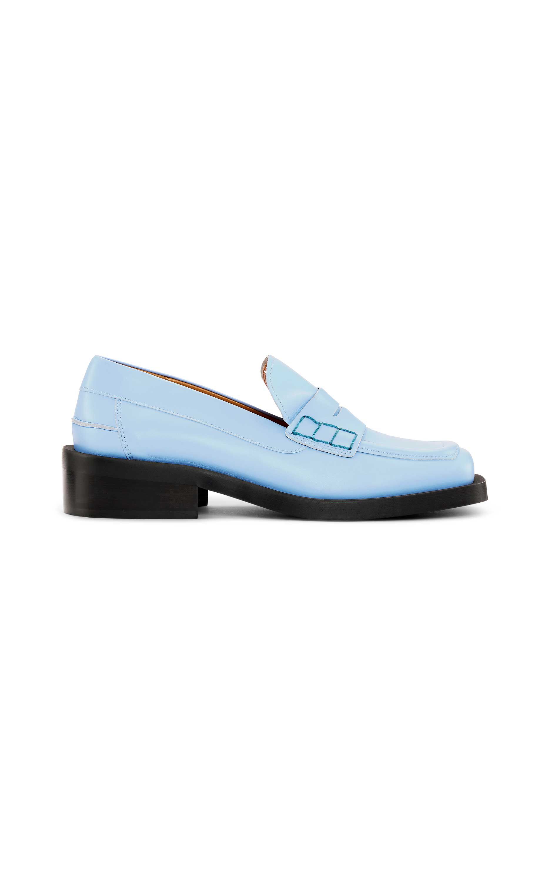 Ganni loafer sale clearance