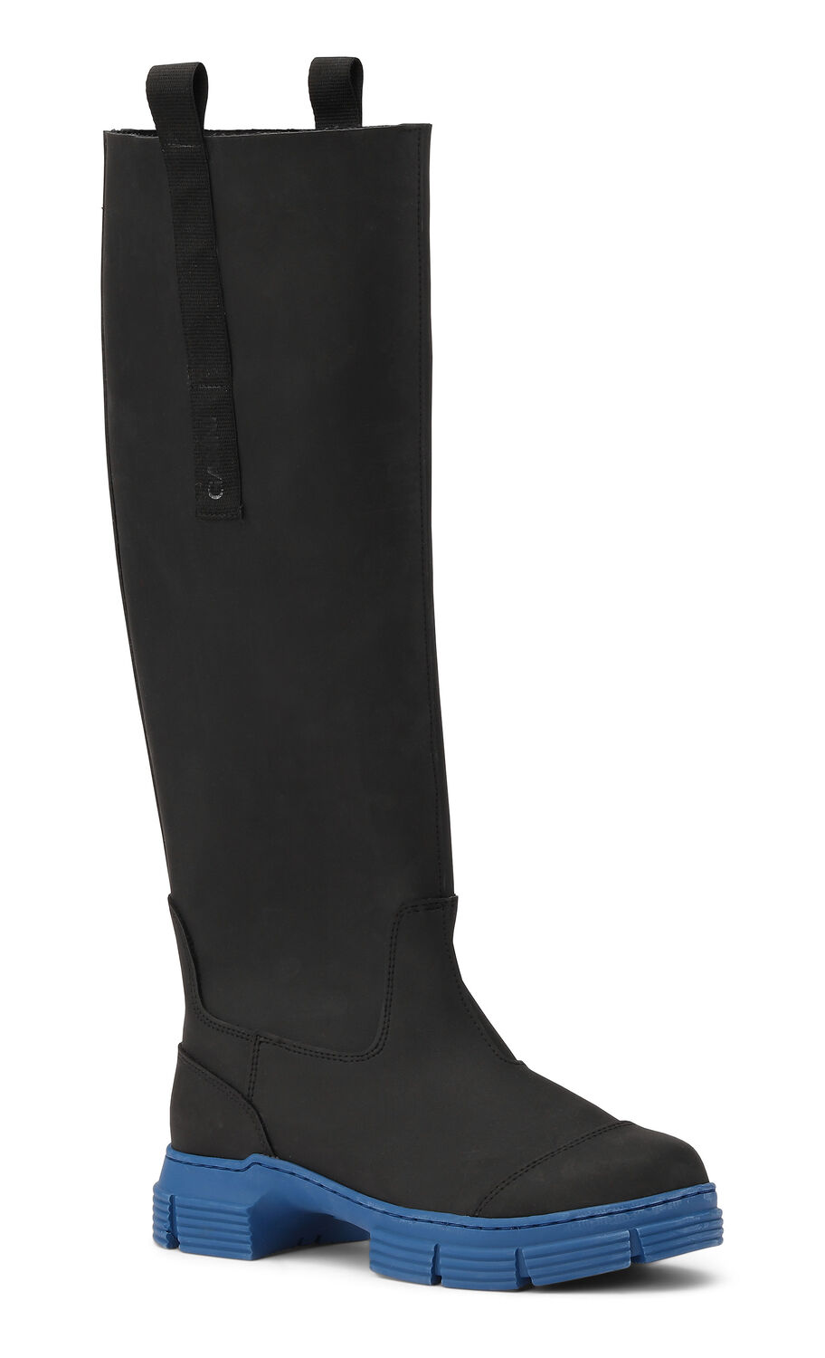 Women's Boots Recycled Rubber & Leather Boots GANNI
