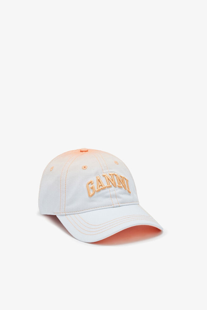 Kasket i printet ombre, Cantaloupe