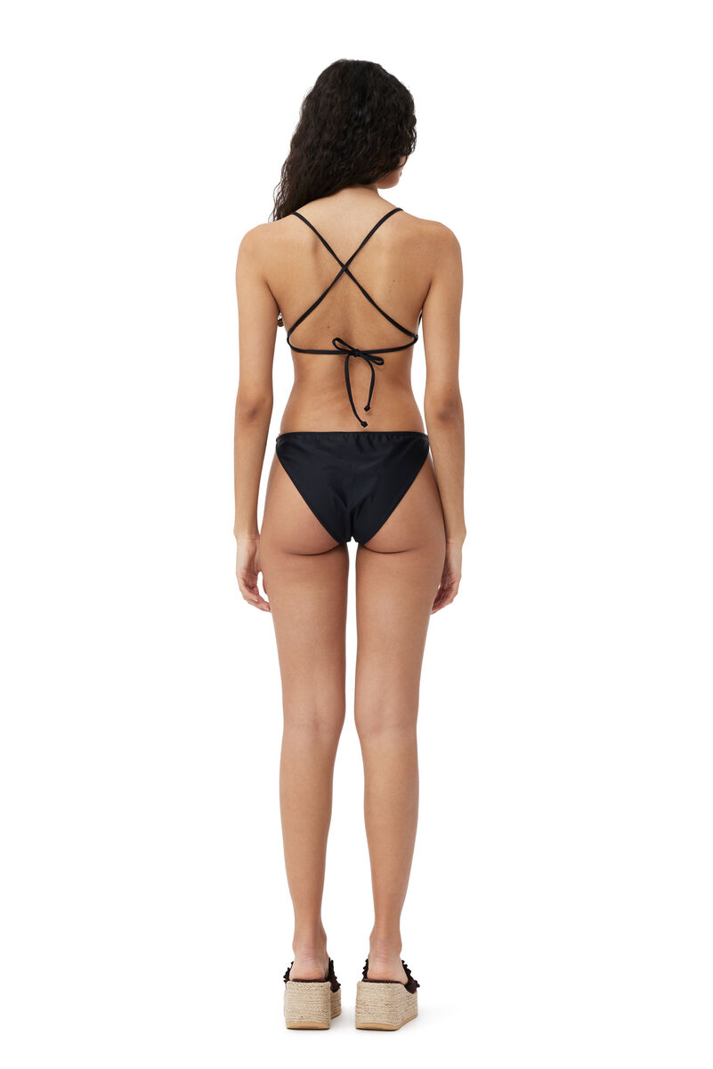 GANNI X ESTER MANAS String Swimsuit, Elastane, in colour Black - 3 - GANNI