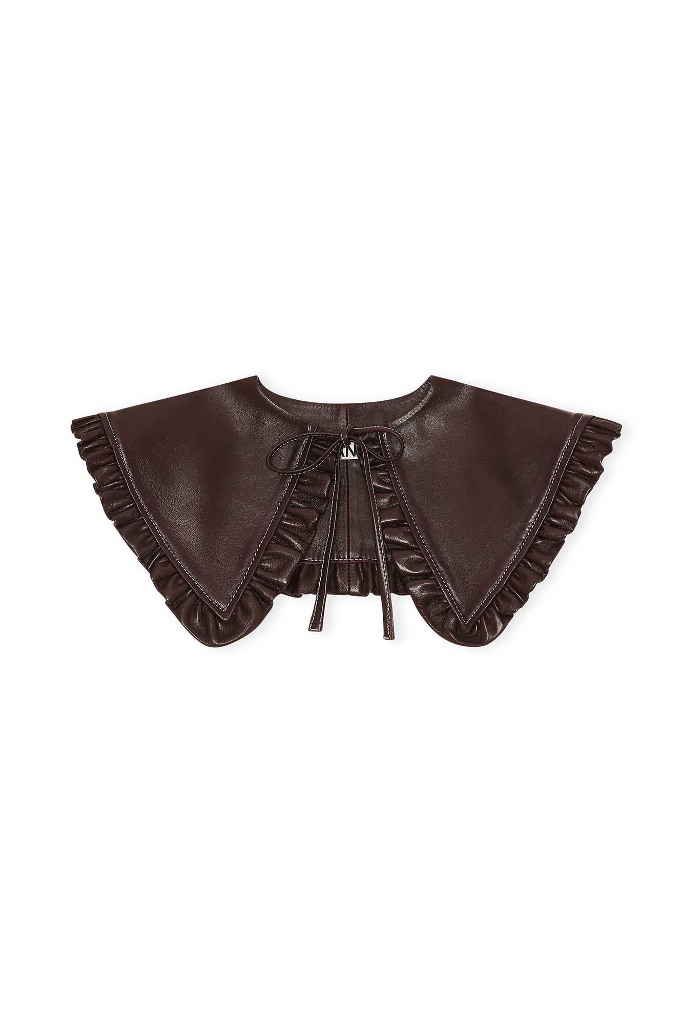Leather detachable collar