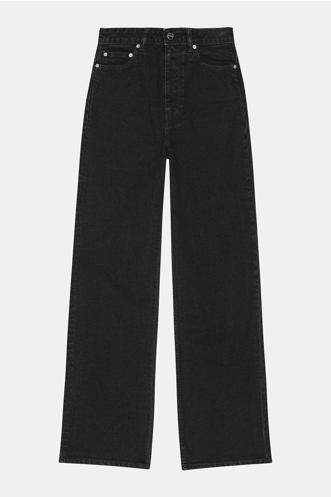 Washed Black/Black Washed Black Andi Jeans | GANNI US