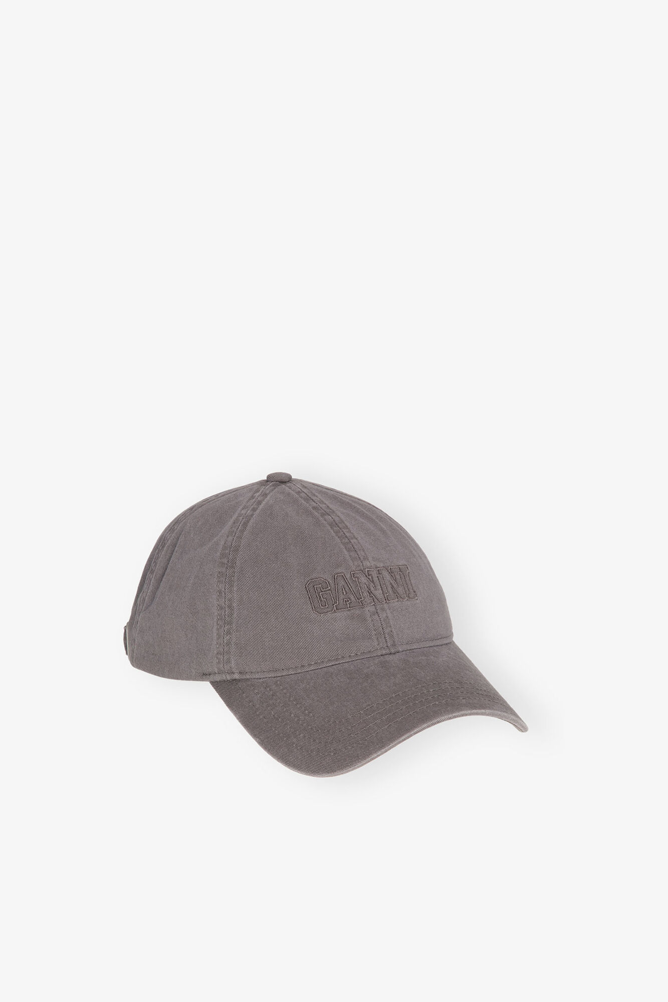 Frost Gray Gray Cap | GANNI (Global) BS Frost Gray Gray Cap | GANNI (Global) BS