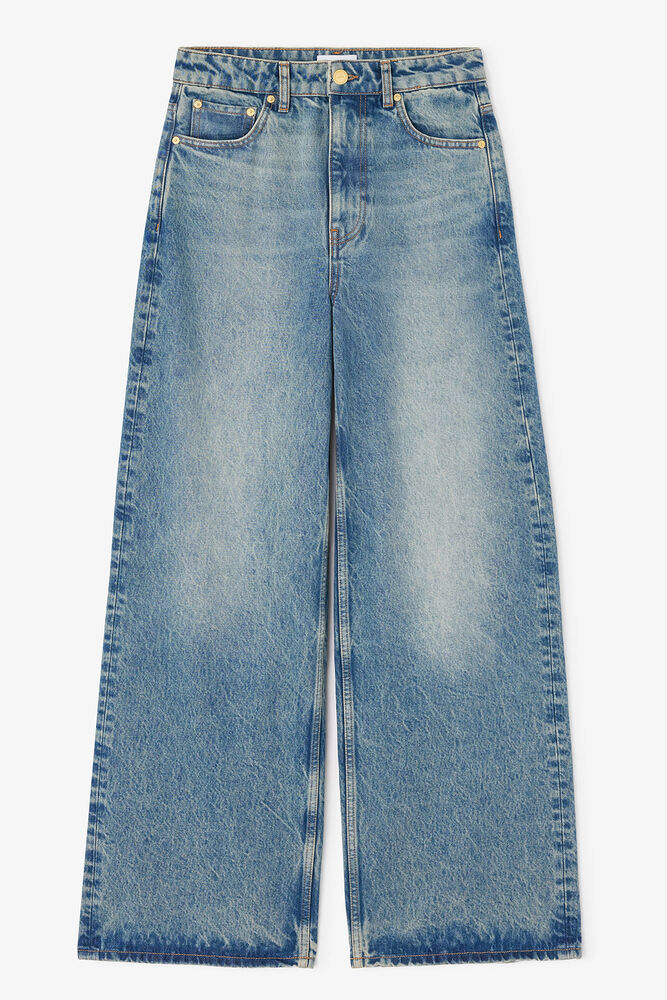 Tint Rigid Lari Jeans, Mid Blue Vintage