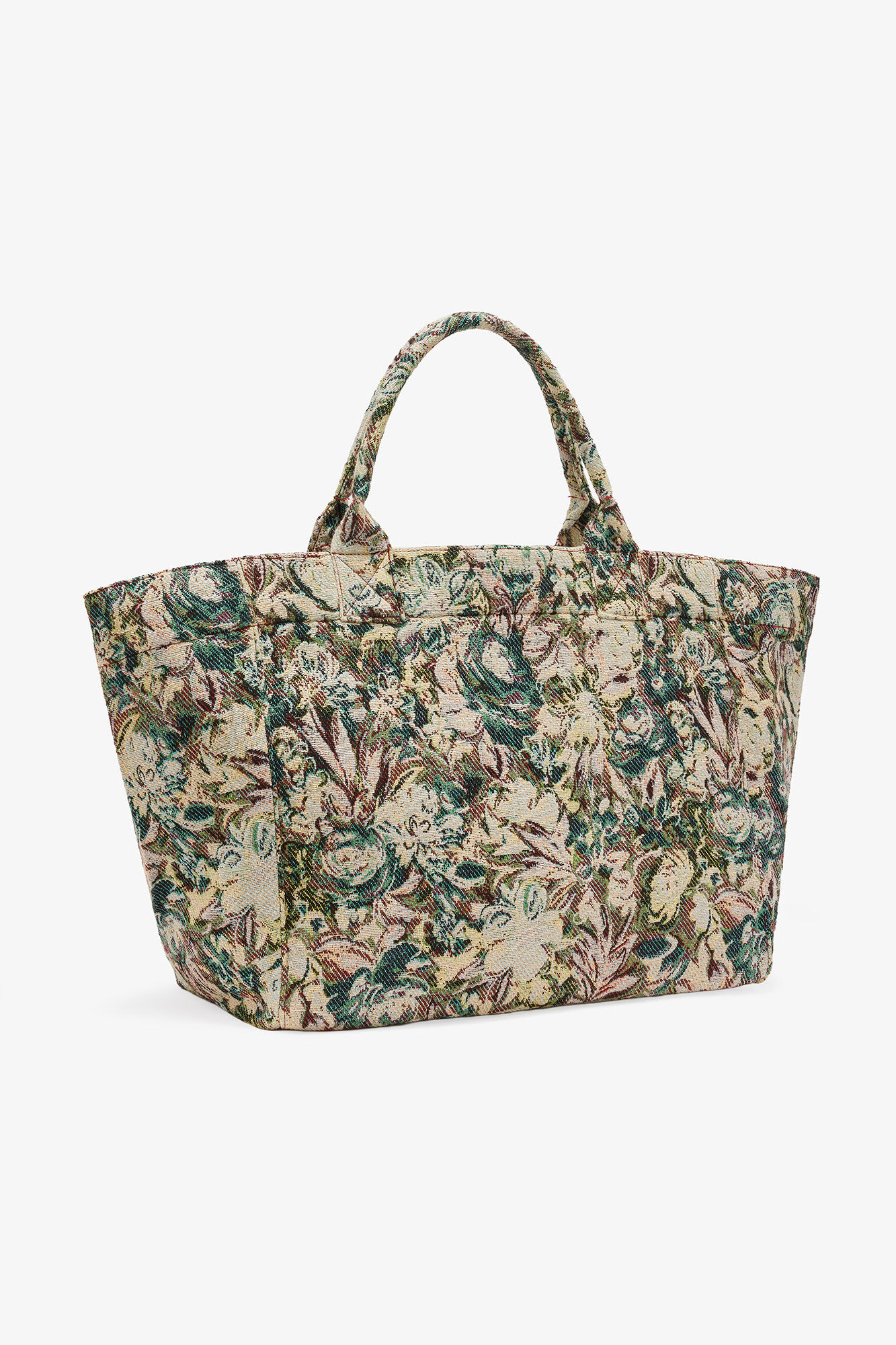 Tapestry XXL Tote, Acryl, in colour Jadeite - 2 - GANNI