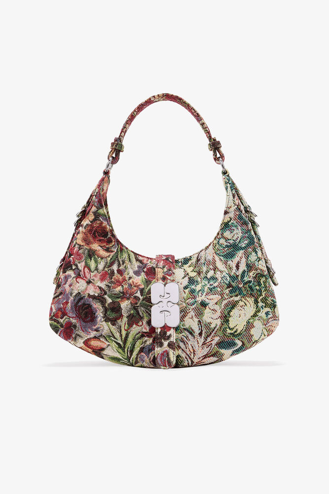 Mules Sue à petit talon en tapisserie, Multicolour