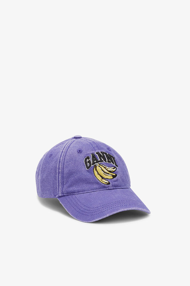Washed Canvas Cap, Passion Flower