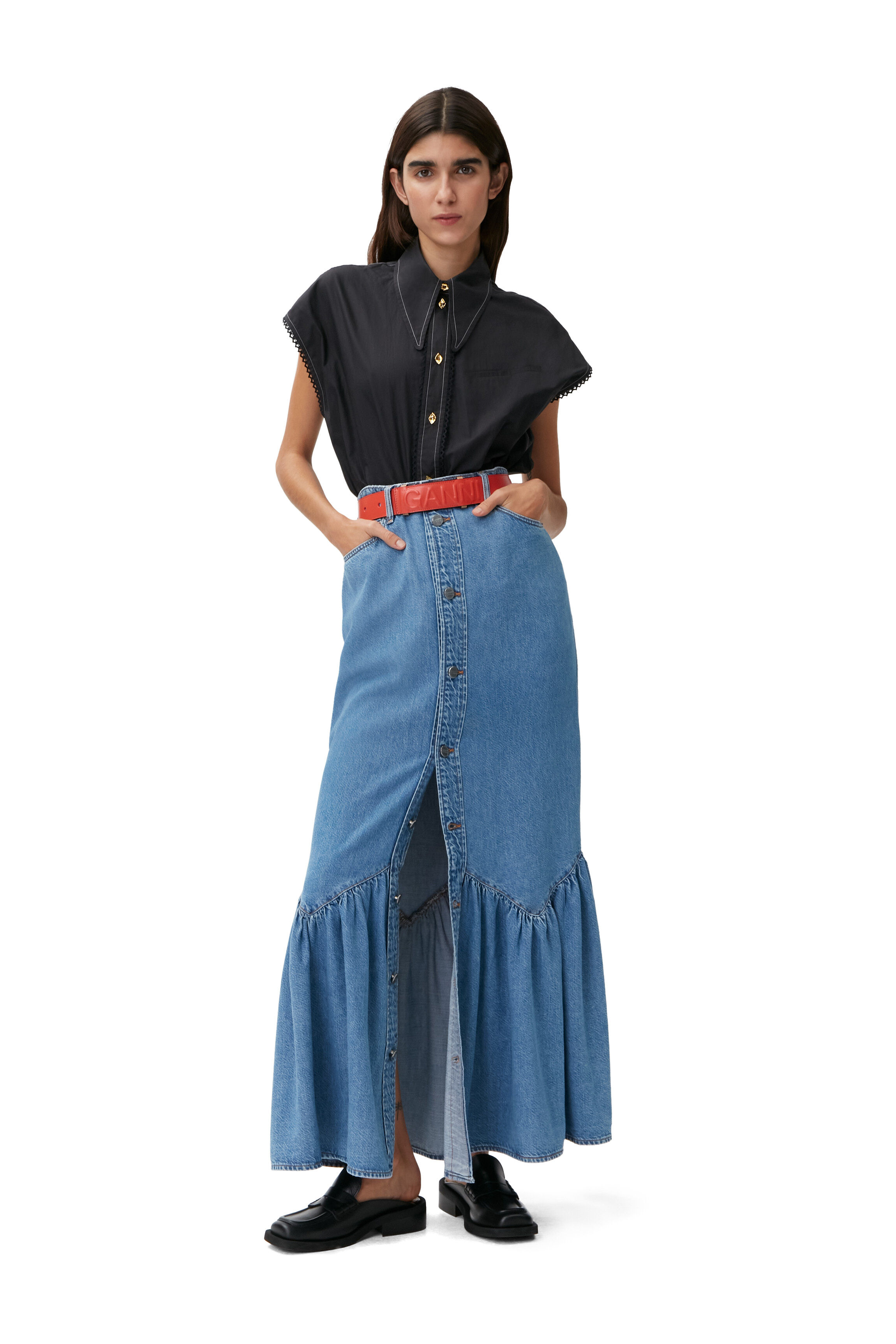 Levi\u2019s Denim Skirt blue casual look Fashion Skirts Denim Skirts Levi’s 