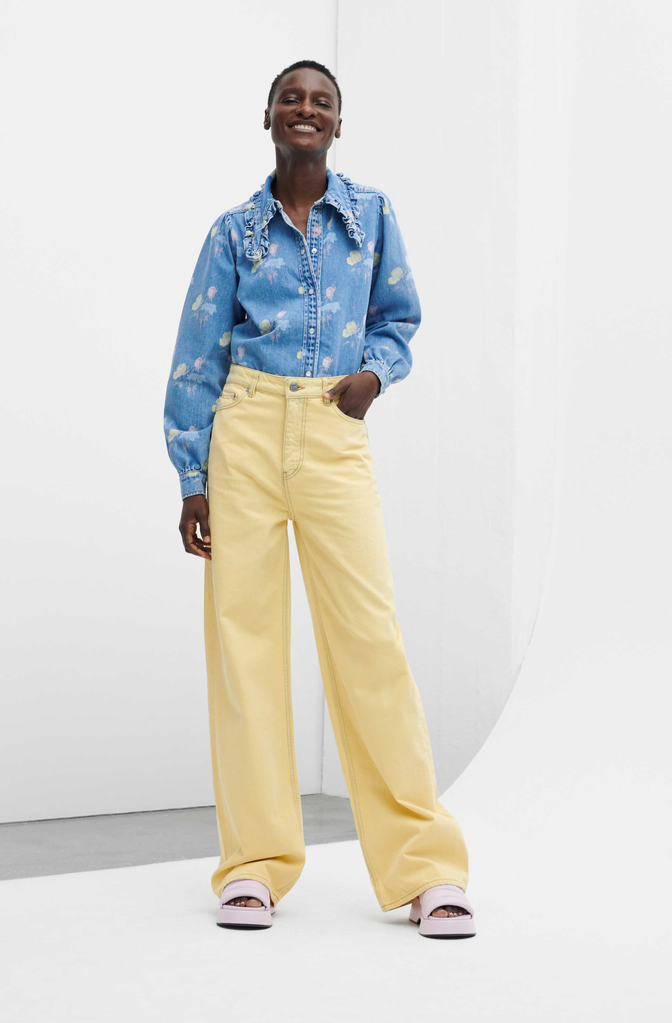 Bleach Blue Print Indigo Print Indigo 