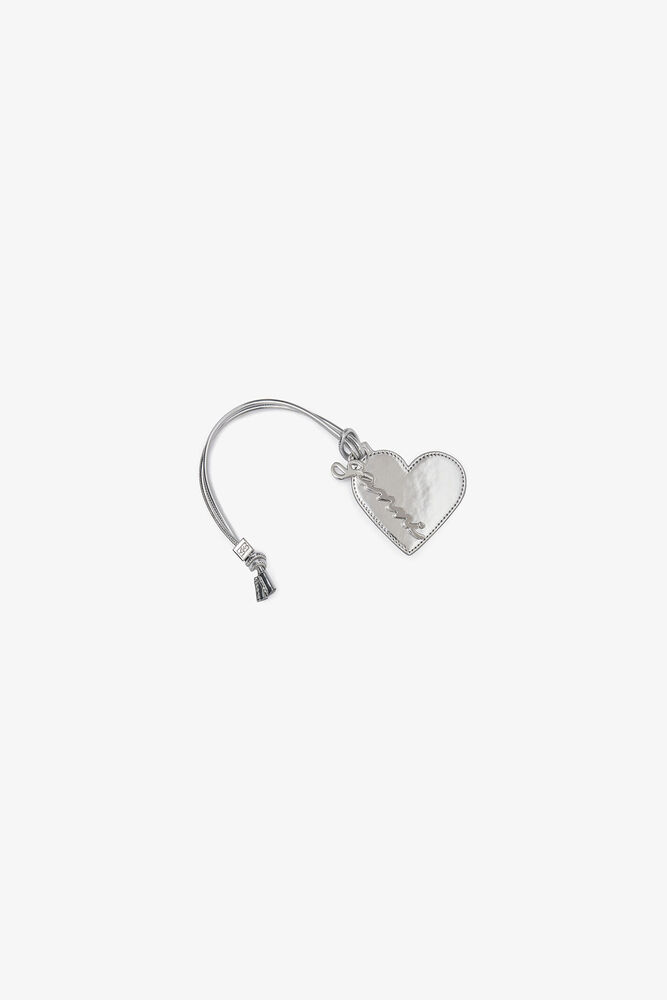 Silver GANNI Bou Heart Mirror, Silver