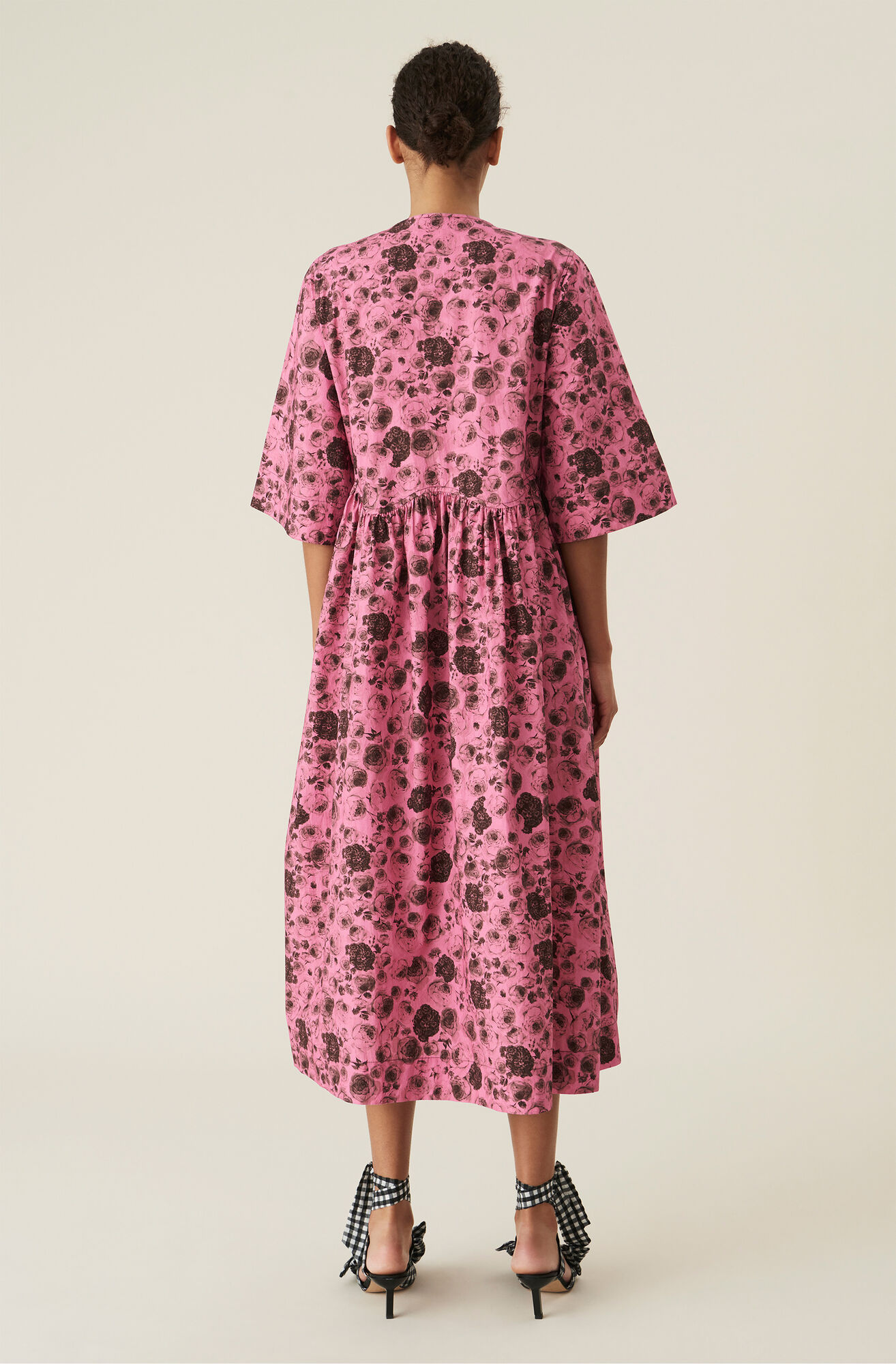 Cotton Poplin Dress | GANNI (US) United States
