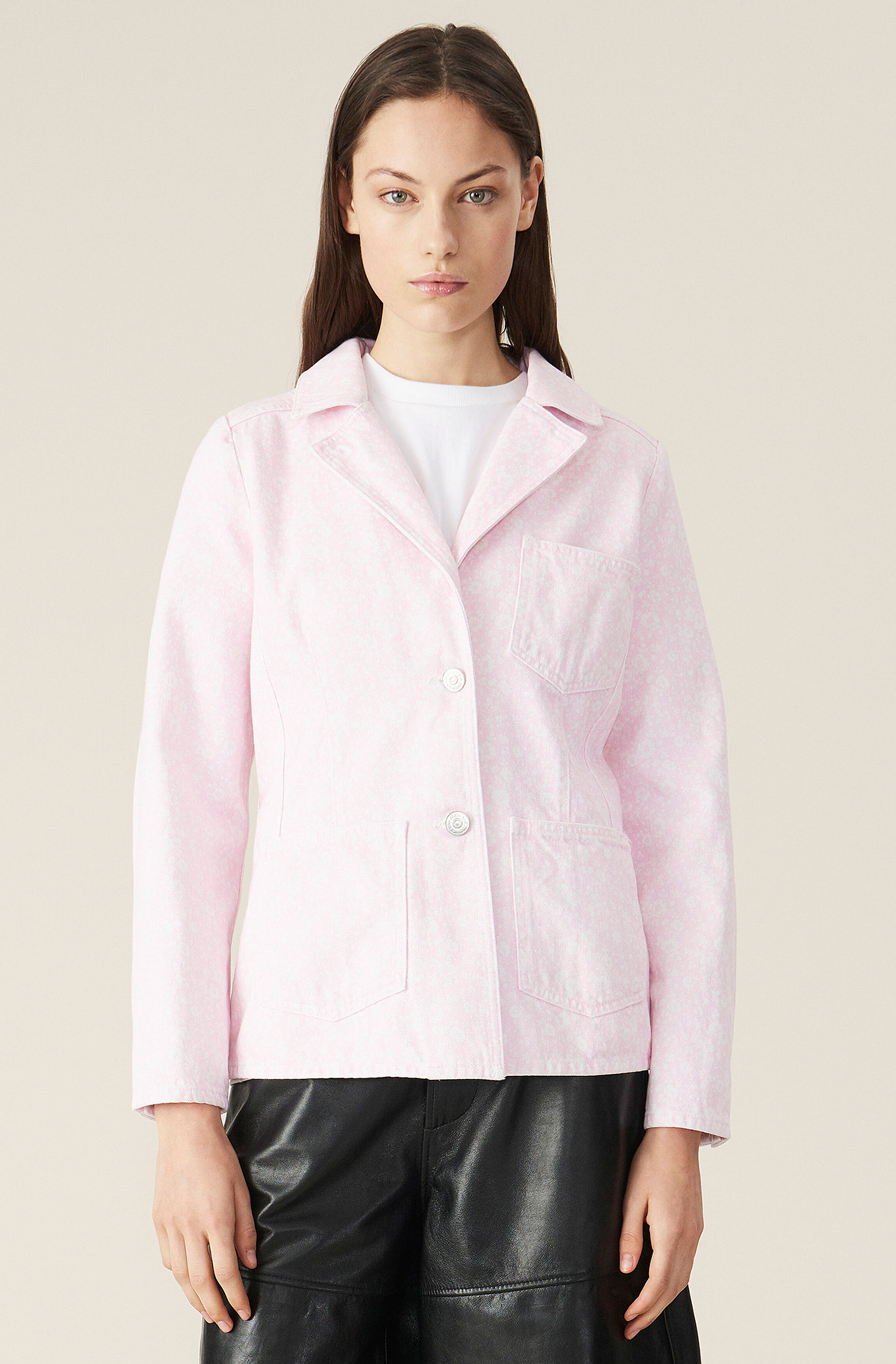 sherpa lined duck jacket