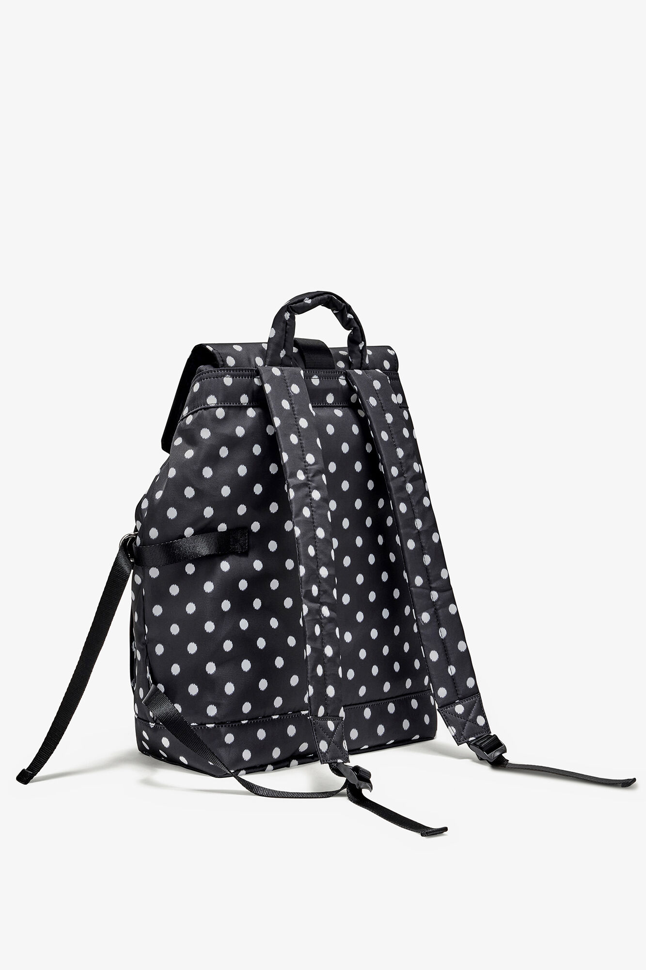 GANNI リュック　Recycle Tech Backpack Picot Black Dots Re-Tech Backpack | GANNI NL